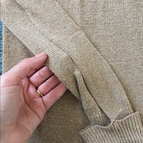 Long Gold Sweater - Picture 2 of 3
